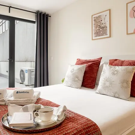 Modern & Sleek Flat | Terrace & Garage By Hostwise