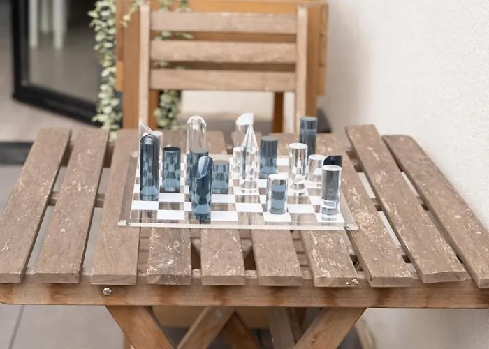 Modern & Sleek Flat | Terrace & Garage By Hostwise *